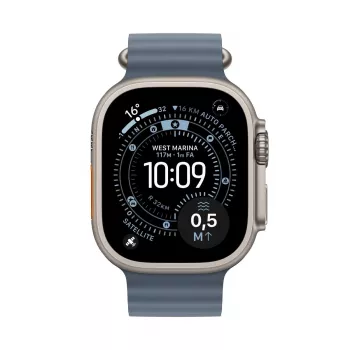 APPLE Watch Ultra 3 (2025) LTE 49mm cassa in titanio con Ocean Band - blu
