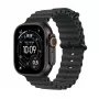 Smartwatch Apple Watch Ultra 3 GPS + Cellular 49mm cassa in titanio nero con cinturino Ocean nero
