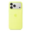 APPLE iPhone 17 Pro Max – custodia in silicone compatibile MagSafe – giallo neon