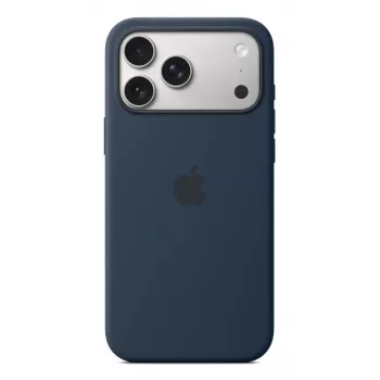 APPLE iPhone 17 Pro Max – custodia in silicone compatibile MagSafe – Midnight