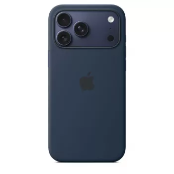 APPLE iPhone 17 Pro Max – custodia in silicone compatibile MagSafe – Midnight