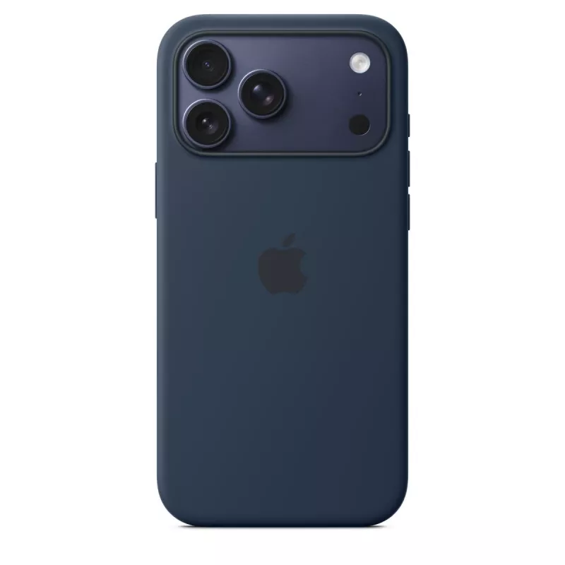APPLE iPhone 17 Pro Max – custodia in silicone compatibile MagSafe – Midnight