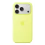 APPLE iPhone 17 Pro – custodia in silicone compatibile MagSafe – giallo neon