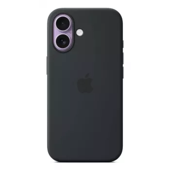 Apple Silicone Case compatibile MagSafe iPhone 17 nero