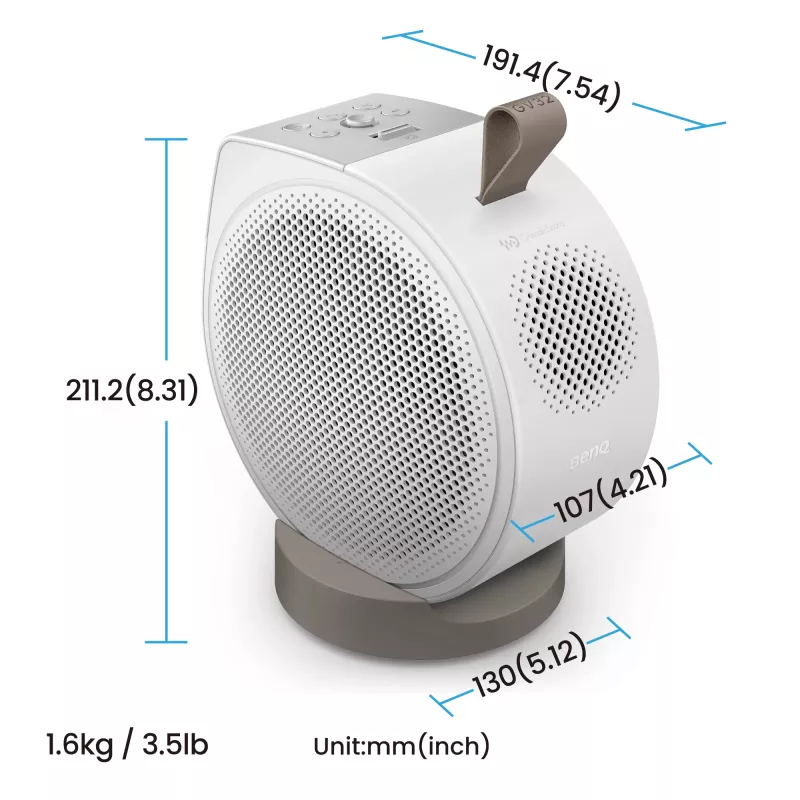 BenQ GV32 500 ANSI lumen DLP 1080p (1920x1080) bianco