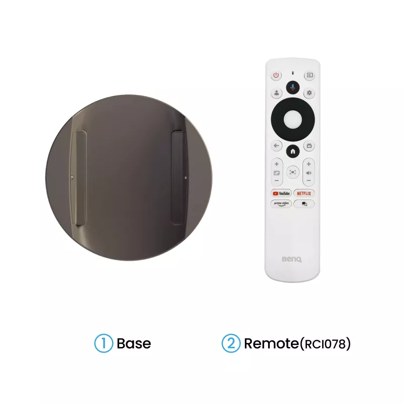 BenQ GV32 500 ANSI lumen DLP 1080p (1920x1080) bianco