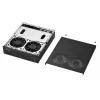 Shuttle Slim PC DH770, S1700, 2x HDMI, 2x DP, 2x 2.5G LAN, 2x COM, 8x USB, 1x 2,5 inch, 2x M.2, funzionamento continuo 24/7, incl. VESA