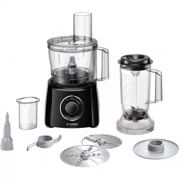 Robot da cucina Bosch MCM3201B 800 W 2,3 L nero, trasparente