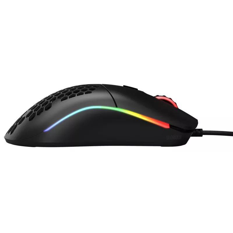 Mouse Glorious Gaming Glorious Model O Regular (nero), per destrorsi, ottico, USB Type-A, 12000 DPI, nero
