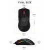 Mouse Glorious Gaming Glorious Model O Regular (nero), per destrorsi, ottico, USB Type-A, 12000 DPI, nero