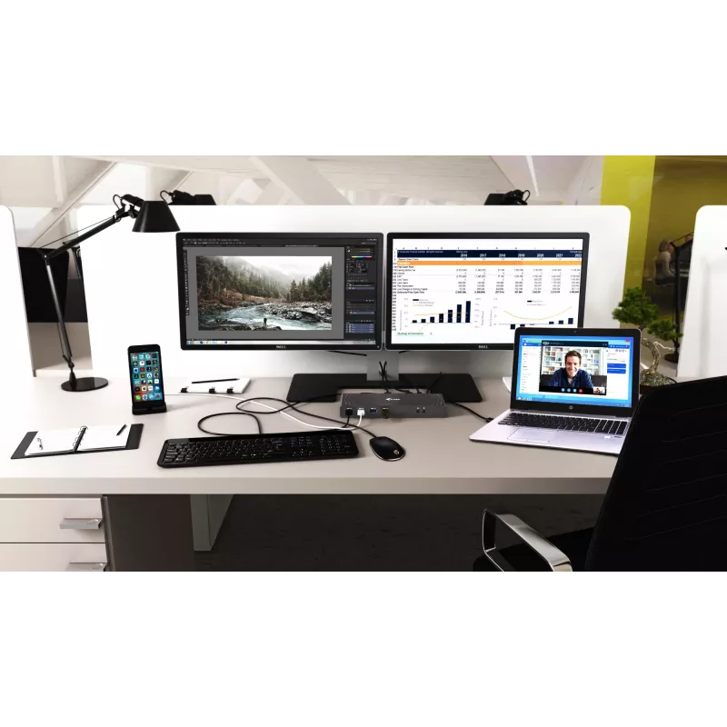 Docking station doppio display i-tec USB 3.0 / USB-C / Thunderbolt 3