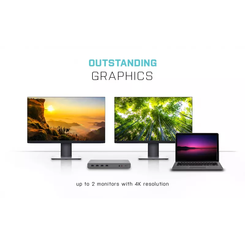 Docking station doppio display i-tec USB 3.0 / USB-C / Thunderbolt 3