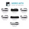 HP 711 confezione da 3 29 ml cartucce d'inchiostro giallo DesignJet