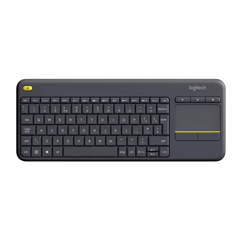LOGITECH tastiera wireless touch K400 Plus - nero - Qwerty UK