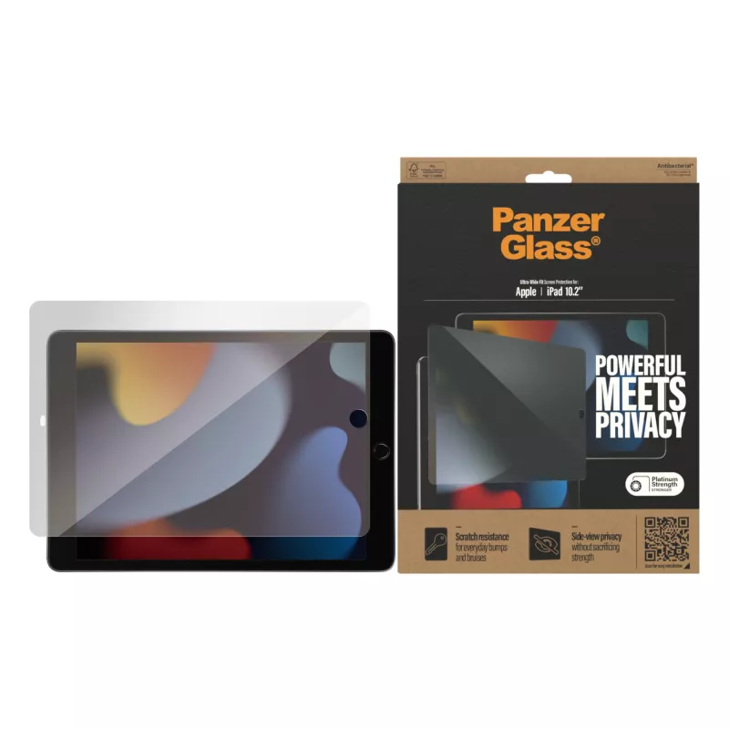 PanzerGlass ® pellicola protettiva privacy iPad 10.2″ (2019, 2020-2021)