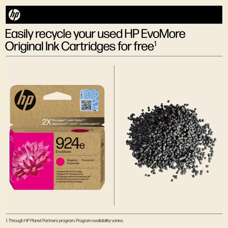 HP 924e EvoMore cartuccia d'inchiostro magenta originale