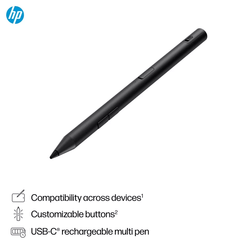 HP 705 Multi-Pen ricaricabile, laptop, HP, nero, integrato, litio-ione (Li-Ion), Cina