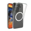 dbramante1928 Greenland Pro Qi2 custodia per Samsung Galaxy S25, compatibile MagSafe, trasparente