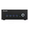 Shuttle Nano PC NT10H5, Intel Core Ultra 5 125H, grafica Intel Arc, 2xHDMI, 2xUSB 4.0 (DP), 2x2,5Gbit LAN, incl. VESA funzionamento continuo 24/7
