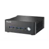 Shuttle Nano PC NT10H5, Intel Core Ultra 5 125H, grafica Intel Arc, 2xHDMI, 2xUSB 4.0 (DP), 2x2,5Gbit LAN, incl. VESA funzionamento continuo 24/7