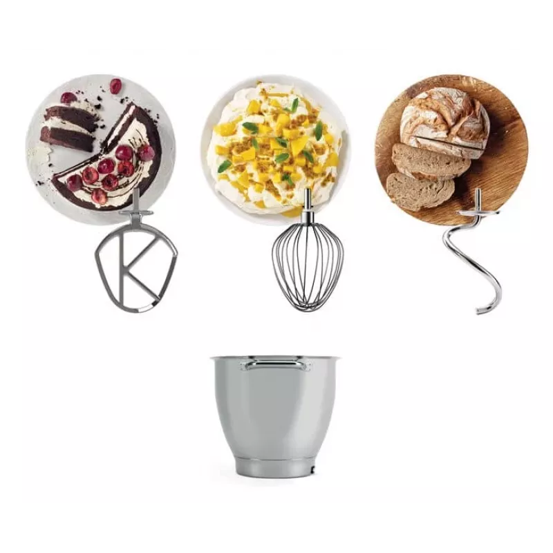 Kenwood Chef XL Pro robot da cucina 1700 W 6,7 l argento