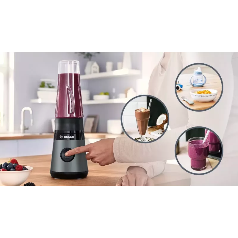 Bosch VitaPower MMB2111S frullatore 0,6 l frullatore da tavolo 450 W argento