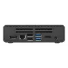 Shuttle Nano PC NE10N, Intel N 100, 1x HDMI, 1x DP, 6x USB, 1x LAN, senza ventola, funzionamento continuo 24/7, incl. VESA