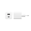 PanzerGlass empower™ by ® Turbo 35W caricabatterie incl. USB-C + USB-A | spina EU | bianco argento