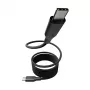 PanzerGlass empower™ by ® Magnetic cavo USB-C a USB-C 240W | USB 2.0 | 1,5 m | Space Black
