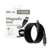 PanzerGlass empower™ by ® Magnetic cavo USB-C a USB-C 240W | USB 2.0 | 1,5 m | Space Black