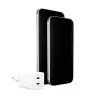 PanzerGlass empower™ by ® Turbo 45W caricabatterie incl. 2 x USB-C | spina EU | bianco argento