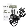 PanzerGlass empower™ by ® Racing cavo USB-C a USB-C 240W | USB 2.0 | 2M | Space Black