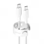 PanzerGlass empower™ by ® Racing cavo USB-C a USB-C 240W | USB 2.0 | 1,2 m | bianco argento