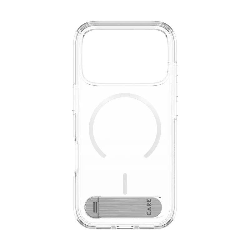 PanzerGlass CARE™ by ® Custodia trasparente con Supporto e MagSafe iPhone 17 Pro