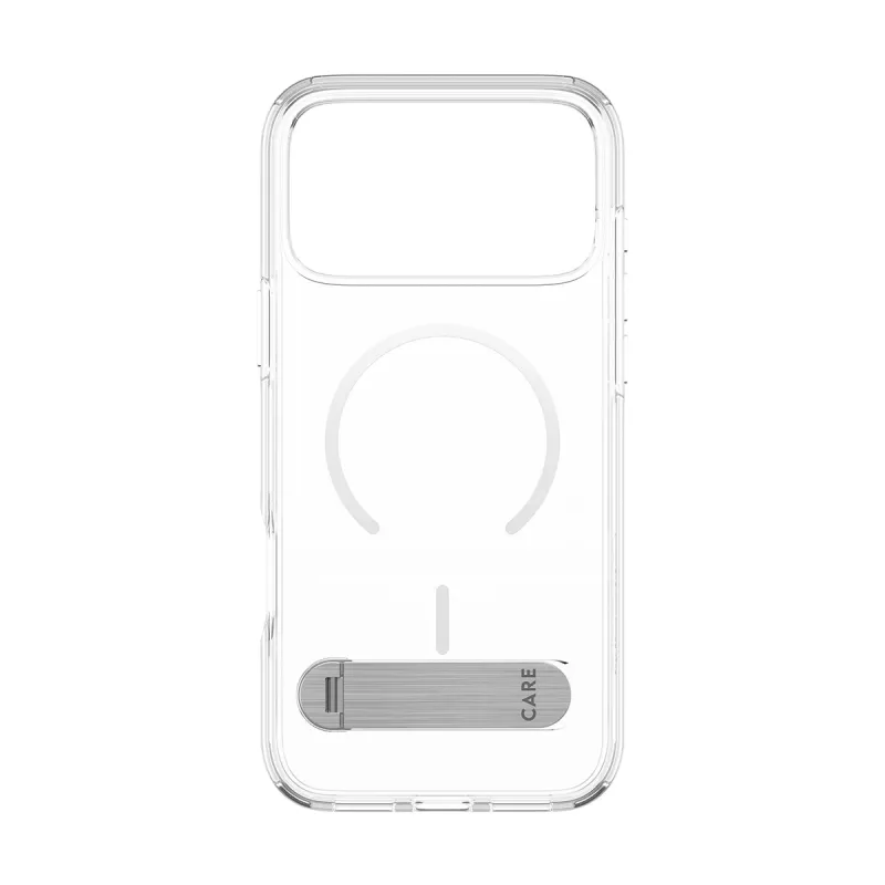 PanzerGlass CARE™ by ® Custodia Trasparente con Kickstand e MagSafe iPhone 17 Pro Max