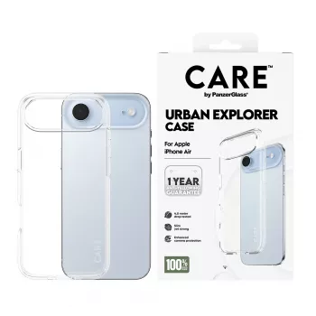 PanzerGlass CARE™ by ® Urban Explorer Custodia trasparente iPhone Air