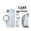 PanzerGlass CARE by Flagship Case custodia per iPhone Air, trasparente Urban Explorer con MagSafe nero
