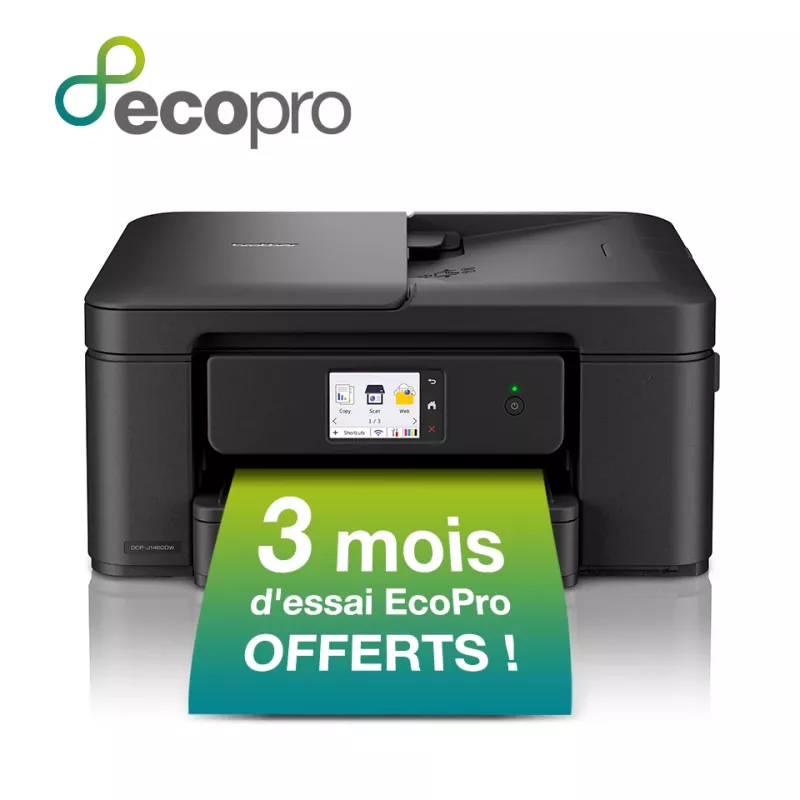 Broder Stampante a getto d'inchiostro compatta 3-in-1 WLAN DCP-J1460DW, getto d'inchiostro, stampa a colori, 1200 x 6000 DPI, copia a colori, A4, nero