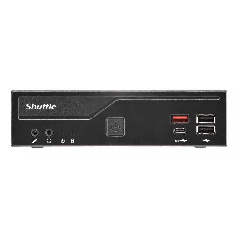 Computer Shuttle Barebone slim DH810 Intel SO-DDR5 nero DH810 SHUTTLE