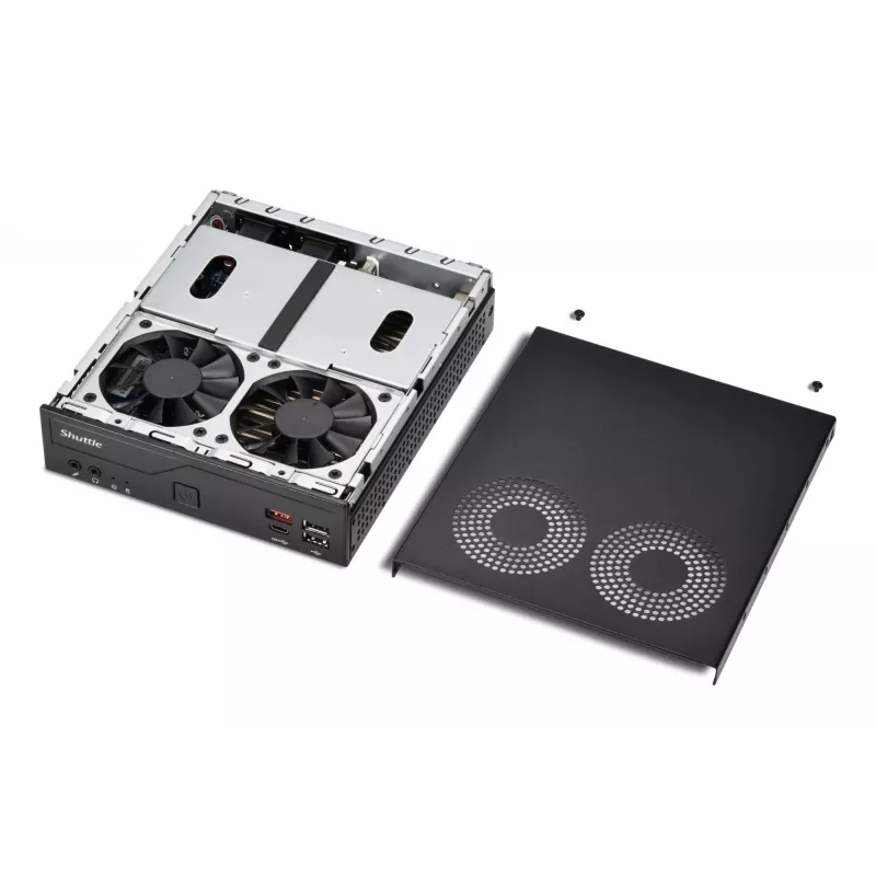 Computer Shuttle Barebone slim DH810 Intel SO-DDR5 nero DH810 SHUTTLE