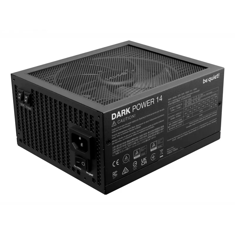 be quiet! Dark Power 14 1200 W - 80 Plus Titanium Alimentatore 20+4 pin ATX ATX Nero