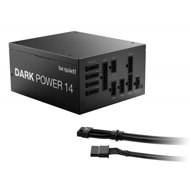 be quiet! Dark Power 14 850 W - 80 Plus Titanium Alimentatore 20+4 pin ATX ATX Nero