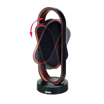 Unold Termoventilatore in ceramica 3D, Termoventilatore, Ceramica, -45 - 45°, 80°, 8 h, 1,5 m