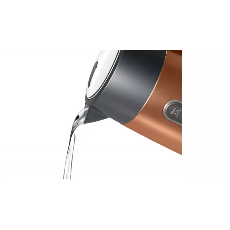 Bollitore elettrico Bosch TWK4P439 1,7 L 2400 W nero, oro