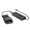 Hub USB-C e caricabatterie per laptop HP 9H0H9AA#ABB design compatto, connettività versatile