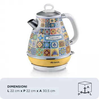 Bollitore Ariete 2869/0P 1,7L 2200W multicolore giallo