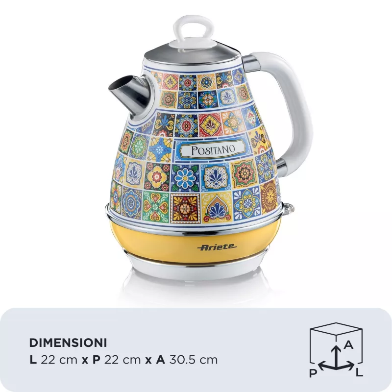 Bollitore Ariete 2869/0P 1,7L 2200W multicolore giallo