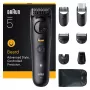 Rifilatore barba Braun BeardTrimmer 5 BT5560 batteria ricaricabile 40 2 cm bagnato e asciutto nero