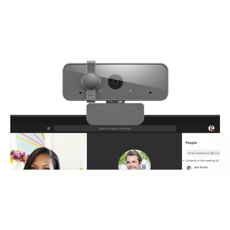 Webcam Lenovo GXC1S15023 1920 x 1080 pixel USB 2.0 grigio