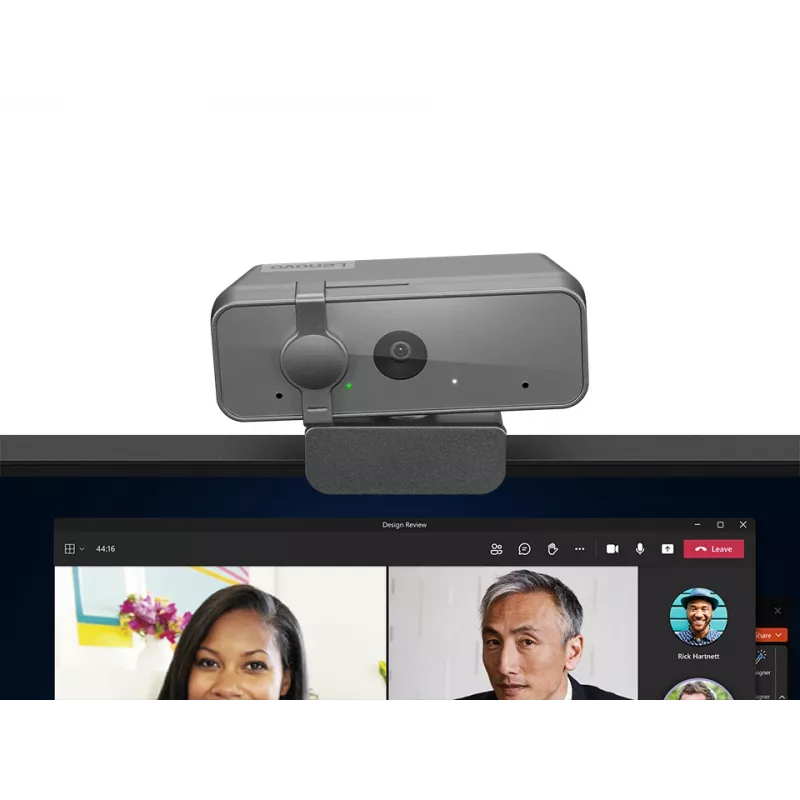 Webcam Lenovo GXC1S15023 1920 x 1080 pixel USB 2.0 grigio
